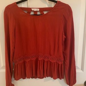 Blouse - orange